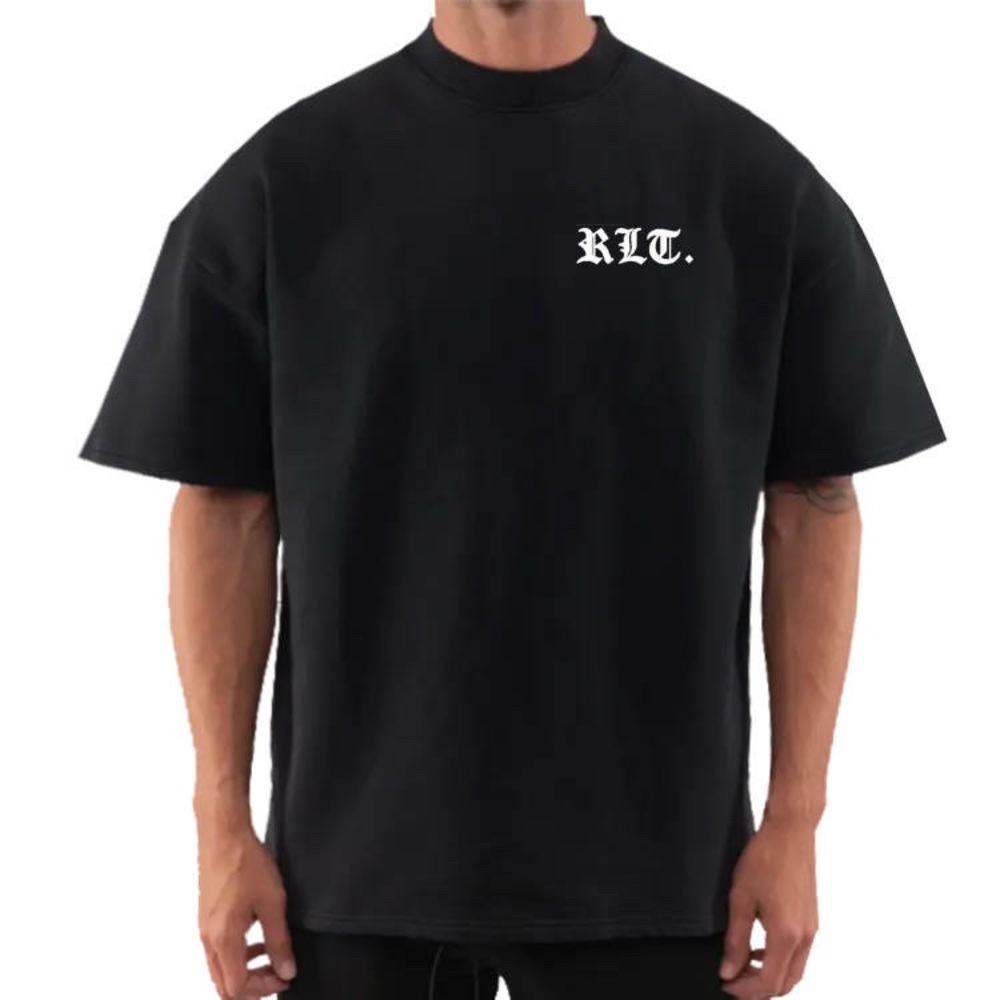 Men's Black Graphic T-Shirt